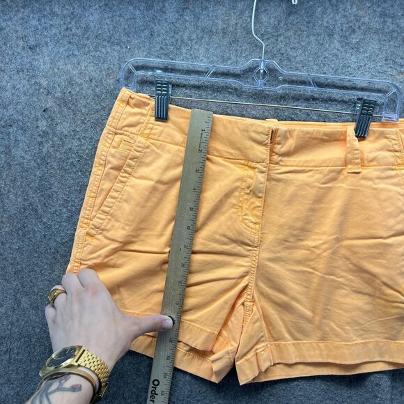 Vineyard Vines Shorts Womens 4 Orange Chino Stretch Casual Summer Beach Outdoors - Picture 6 of 12